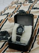 Chain Gents Round Stainless Steel Watch (Without Box)