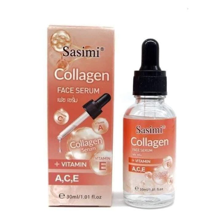 High Quality SASIMI Collagen And Vitamin E Face Serum - 30ml