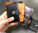 Plain  Leather Smart Wallet for Male And female  Easy To Carry, Stylish And Slim