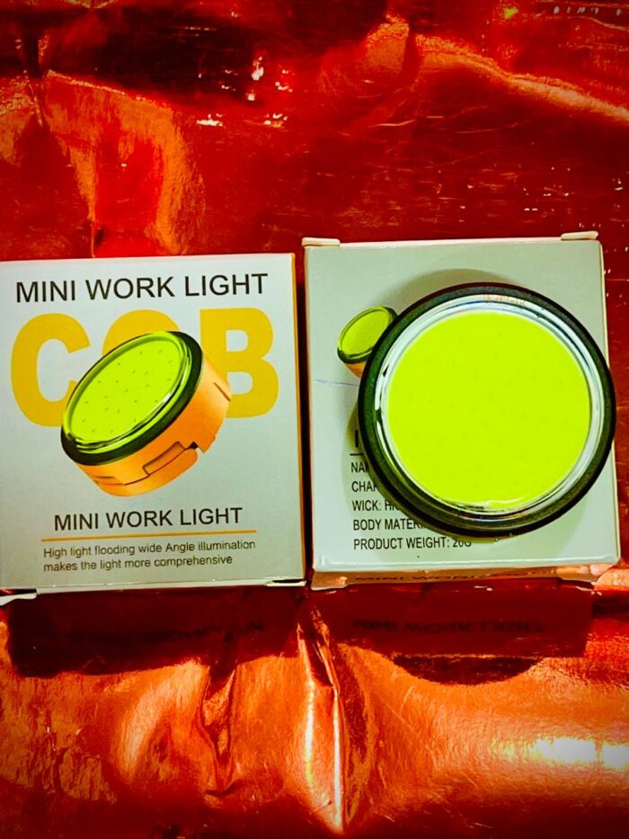 Mini work light Work Light Mini Camping Tent Lamp with Hanging Hook 3 Mode Night Light Rechargeable Waterproof Portable Lamp Outdoor Home - Image 2