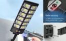 Outdoor Human Induction Motion Sensor Solar Street Lamp | Waterproof Remote Control Solar Street Light W789B-6