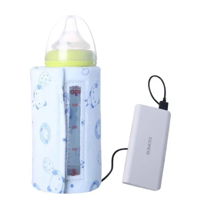 Baby Feeder Warmer Bag (Portable Travel Milk Warmer) (Random Color) - Image 10