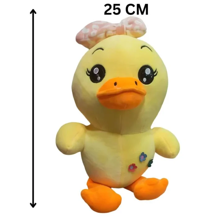 Baby Chick Duck Sun Flower Plush Soft Stuff Toy - 25cm - Image 2