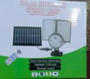 LED Solar Wall Lamp 3-headed Split Outdoor Garden Courtyard Lamp with Solar Plate Human Body Induction Night Light garage lighting street lamp