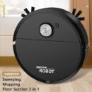 Portable Mini Wireless Smart Sweeping Robot Mopping 3 In1 Rechargeable Cleaning Machine Vacuum Cleaner For Home Office Robot (random colors)