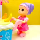 Cute Doll Ice Cream Cart With Music & Lights