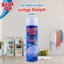 Fabric Starch Spray  Stiff On for crisp and fresh clothes - 567gram