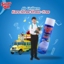 Fabric Starch Spray  Stiff On for crisp and fresh clothes - 567gram