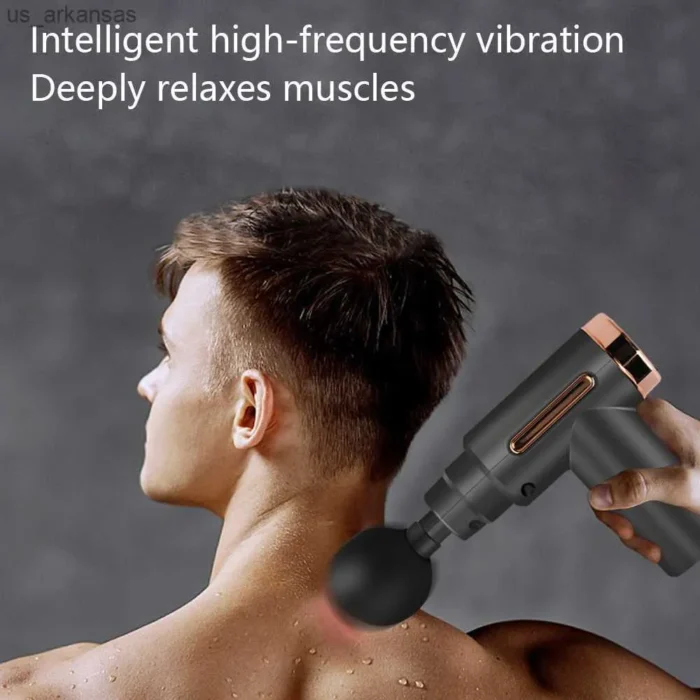 MGE-006-1 Mini Fascia MASSAGE GUN | Handheld Muscle Deep Tissue Percussion Muscle Massager Gun (Random color) - Image 7