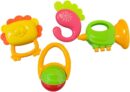 My Baby Rattles Set (12 Pcs) New-born Hand Bells Baby Toys 0-12 Months(random )