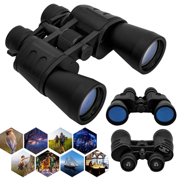 100x180 High Power Auto Focus Binoculars BAK4 Hunting Monoculars Night Vision (Random Color) - Image 9