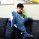 Ryttir Sharks Stuffed Animal Plush Pillow Plush Sea Animal Pillow for Kids Boys & Girls - 100 CM