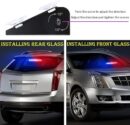 Car LED Red Blue Windshield Dash Emergency Police Strobe Lights