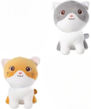 Cute Soft Cat Sitting Stuff Toy / Plush Toy | Cat Stuffed Animals - 25 CM (random Color)