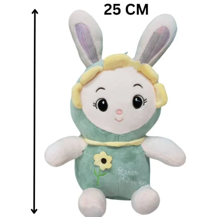 DOLL SUNFLOWER Stuff Toy | Creative Rabbit Doll Plush Toy - 25CM - Image 2