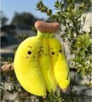 Baby banana Bunch Stuff plush fruit toy Pillow for Girls Boys - 25cm