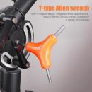 3 in 1 L Key Set 3-way triangular Allen key repair tools for bicycles bike and home