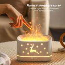 Flame Design Humidifier Essential Oil Diffuser for Bedroom Living Room Office