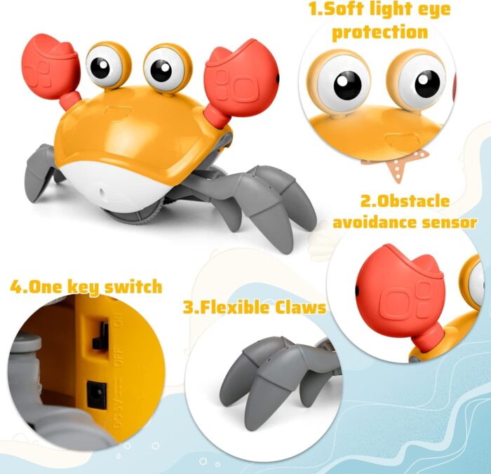 Crawling Crab Baby Toy (random) - Image 3