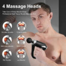 New Imported KH-810 Mini Facial Gun Rechargeable Handheld Muscle Massager (random color)