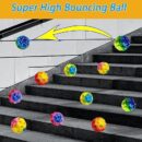 1 Pc of Super High Bouncing Colorful Space Moon Ball (random color)