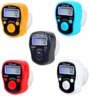 Finger Counter, Digital Tasbeeh, Digital Hand Tally Counter with LED Light (Random Color)