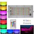 RGB Led Waterproof Flood light | Outdoor Lighting for Christmas, Halloween, Stage, Garden, Party - 50W