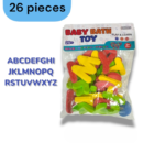 26 pcs Eva Alphabets Baby Bath Toy for childrens