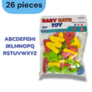 26 pcs Eva Alphabets Baby Bath Toy for childrens