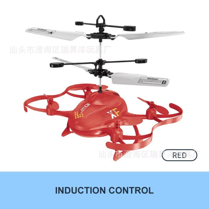 Child Palm Induction Aircraft Remote Control Helicopter Toy for Kids (Random color) - Image 4