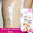 Chris’s Sensitive Hair Removal Spray: Fast, Effective, and Painless Hair Remover for Legs and Body.