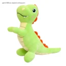 Colorful  Plush Animal Stuffed Soft Dinosaur Toy - 30cm