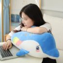 Chroma the Dolphin | Dolphin Doll Aquarium Animal Stuff Plush Toy  Sleeping Pillow - 65CM (Random color)