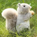 Squirrel Plush Toy With A Big Bushy Tail | Soft Stuffed Animal Plush Toy for Kids Boys & Girls - 25 CM