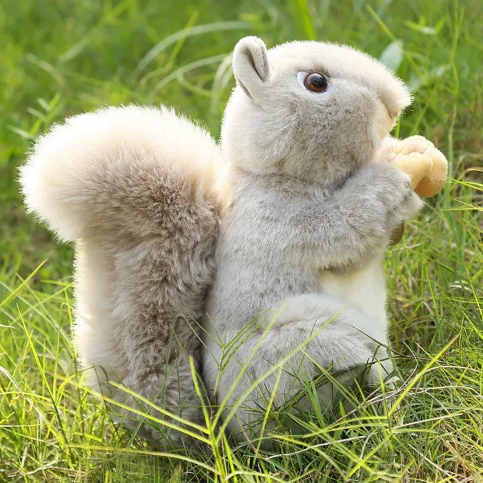 Squirrel Plush Toy With A Big Bushy Tail | Soft Stuffed Animal Plush Toy for Kids Boys & Girls - 25 CM - Image 4