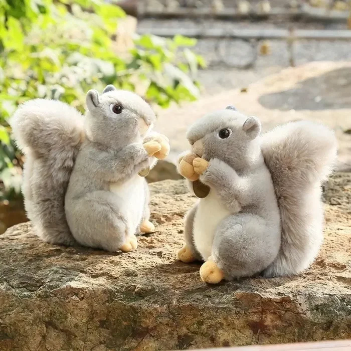 Squirrel Plush Toy With A Big Bushy Tail | Soft Stuffed Animal Plush Toy for Kids Boys & Girls - 25 CM - Image 3