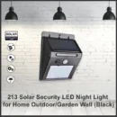 Solar Motion Sensor Led Light | Security Night Lamp For Home Outdoor / Garden Wall