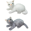 The Real Cat 30cm Stuff / Plush Toy | Cat Stuffed Animals, Realistic Cat - 30 CM (random Color)