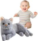 The Real Cat 30cm Stuff / Plush Toy | Cat Stuffed Animals, Realistic Cat - 30 CM (random Color)