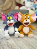 The Naughty Tom & The Clever Jerry  Soft Stuffed Cat Mouse Plush Toy for Kids Boys & Girls - 30 / 50 CM