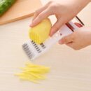 Multifunctional fruit Vegetables Peeler Grater Shredder Cutter - Pack of 3 (Random color)