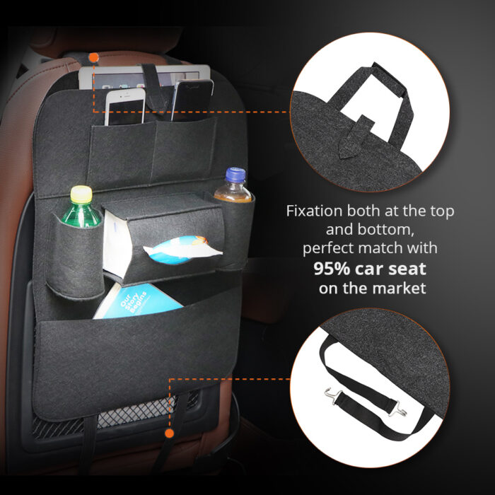 Multifunction   Car seat Organizer Car Storage Organizer Car Seat Side Organizer  Car Accessories - Image 3