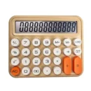 Calculator  | Mechanical Buttons  for Desktop financial accounting (random color)cell operated