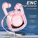 Air31 Wireless Earbuds | Transparent Design Wireless Air 31 Earbuds with Crystal Clear Sound