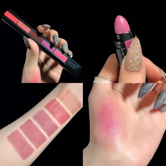 5 in 1 Lipstick Pen Huda Beauty Nude Shades - Image 6