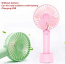 Handheld Mini Fan Usb Portable Rechargeable Fan (random Colors)