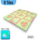 Multi colour Puzzle Tiles 1ft - EVA foam puzzle mat suitable for children (random color)