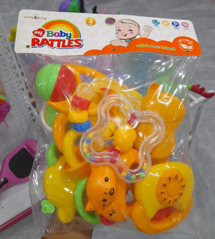 My Baby Rattles Set (12 Pcs) New-born Hand Bells Baby Toys 0-12 Months(random ) - Image 3