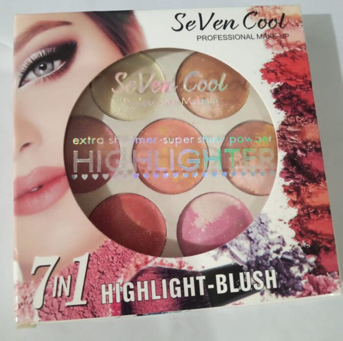 (Pack of 2) Seven Cool Blush & 2 in 1 Mascara Liner Deal - Image 3