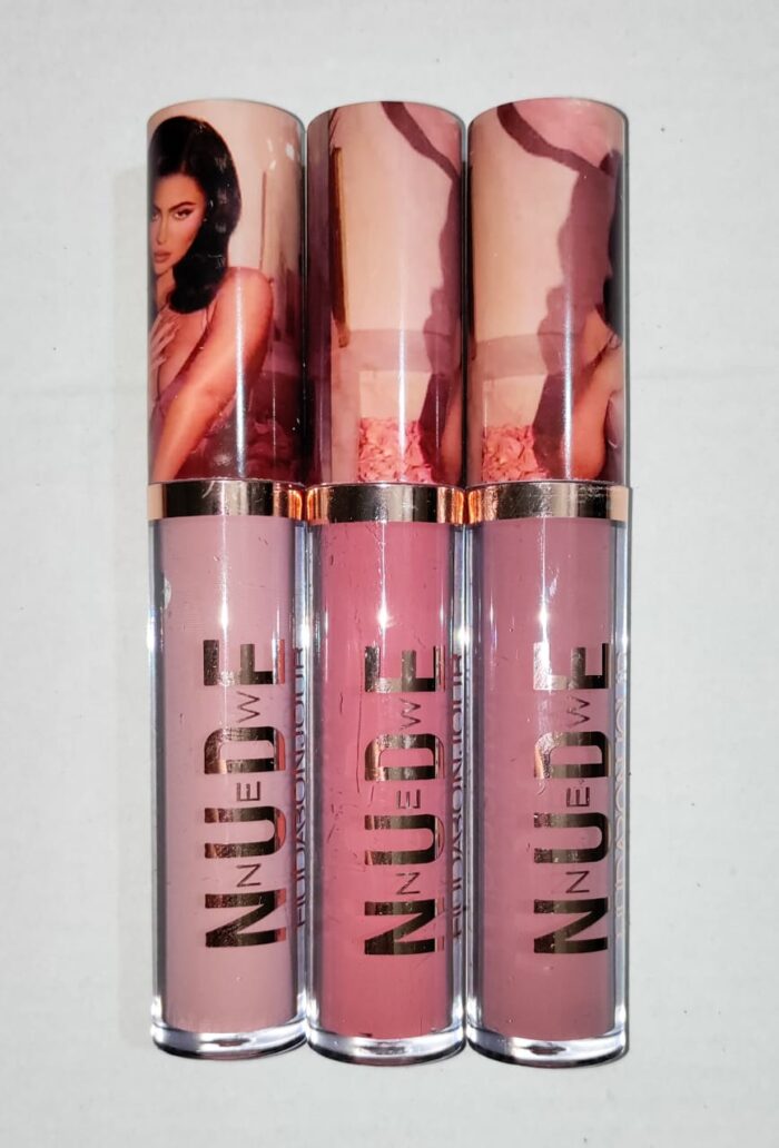 Pack of 3 Matte Lipgloss